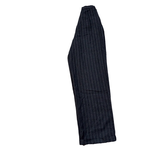 Polo by Ralph Lauren Black Pinstripe Wide Leg Pants (retail $200+) - Picture 3 of 7